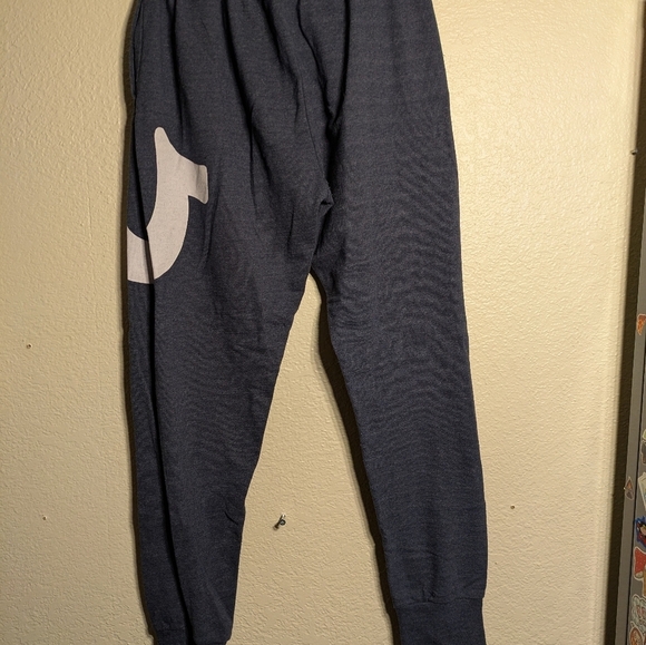 True Religion Men's Navy Jogger Pants Size Small Pre-owned - Picture 5 of 8